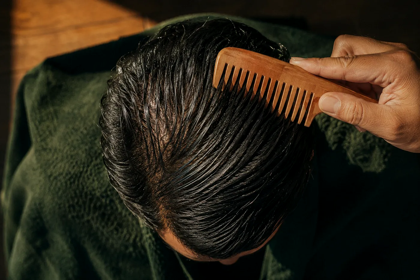 Trị gàu cho nam tại nhà: nguyên nhân và cách hết gàu